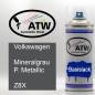 Preview: Volkswagen, Mineralgrau P. Metallic, Z8X: 400ml Sprühdose, von ATW Autoteile West.